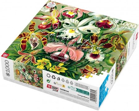 Puzzle 1000 Pièces Ernst Haeckel Muscinae – Neuf – Illustration Botanique