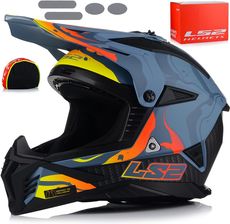 Zdjęcie Ls2 Mx708 Fast Ii Wash Dark Lekki Enduro Cross Quad Atv - Kołaczyce