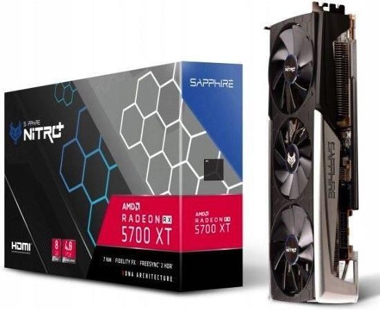 Sapphire Radeon RX 5700 XT Nitro+ 8GB GDDR6 (112931040G