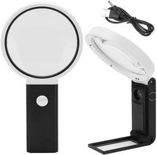 Zdjęcie Lupa Jubilerska Składana 10X 25X 6 Led 2 Uv Skala - Sulejówek