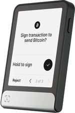 Portfel sprzętowy do kryptowalut i NFT Ledger Flex, grafitowy