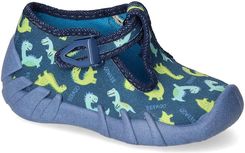 Zdjęcie Kapcie chłopięce dziecięce Befado 110N493 Granatowe - Tykocin