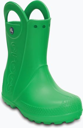 Kalosze dziecięce Crocs Handle It Rain Boot Kids grass green | WYSYŁKA W 24H | 30 DNI NA ZWROT Zima 2024