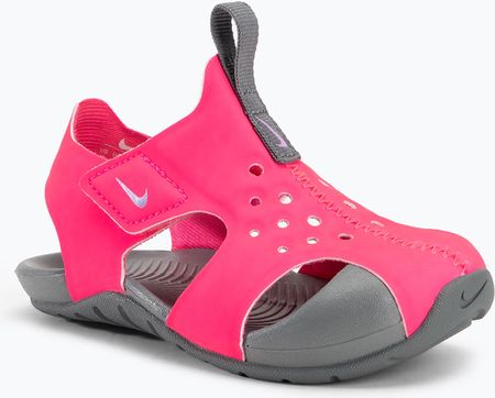 Sandały dziecięce Nike Sunray Protect 2 hyper pink/smoke grey/fuchsia glow | WYSYŁKA W 24H | 30 DNI NA ZWROT Zima 2024