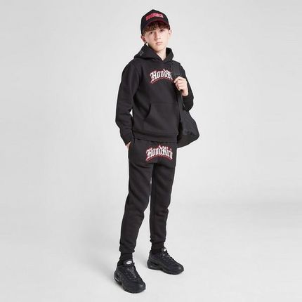 HOODRICH SPODNIE GOTHIC JOG BLK/RD