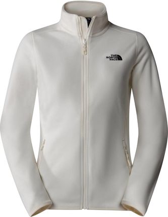 Polar damski The North Face 100 GLACIER FZ biały NF0A855O4HP