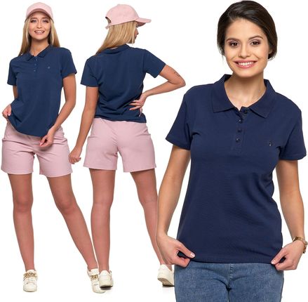 Moraj Koszulka Polo damska T-shirt polówka Bawełna Premium XXL