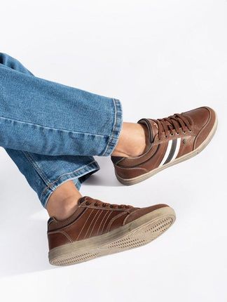 Brązowe damskie buty sportowe VICO 40 - zdjęcie 3