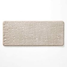 Douceur D'Intérieur Podłużna Mata Łazienkowa Z Tłoczonym Wzorem 50x120 Cm