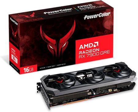 Powercolor Radeon RX 7900 GRE Red Devil 16GB GDDR6 (RX7900GRE16GEOC)