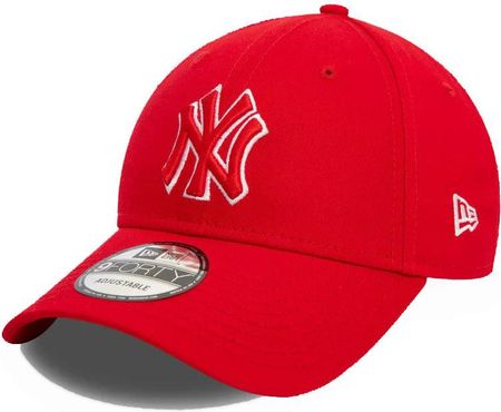 Czapka z daszkiem NEW ERA NY Yankees Team Outline Red 9FORTY