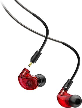 Mee Audio M6 Pro 2Nd Gen - Audiofilskie Monitory + Pianki Comply T Czerwony (MEEM6PRORED)