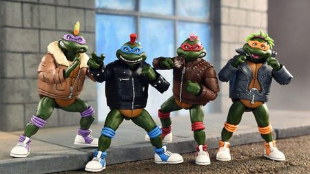 【新品】TMNT 4体セット フィギュア NECA ニンジャ・タートルズ 新品 NECA ネカ ミュータントニンジャタートルズ アクション