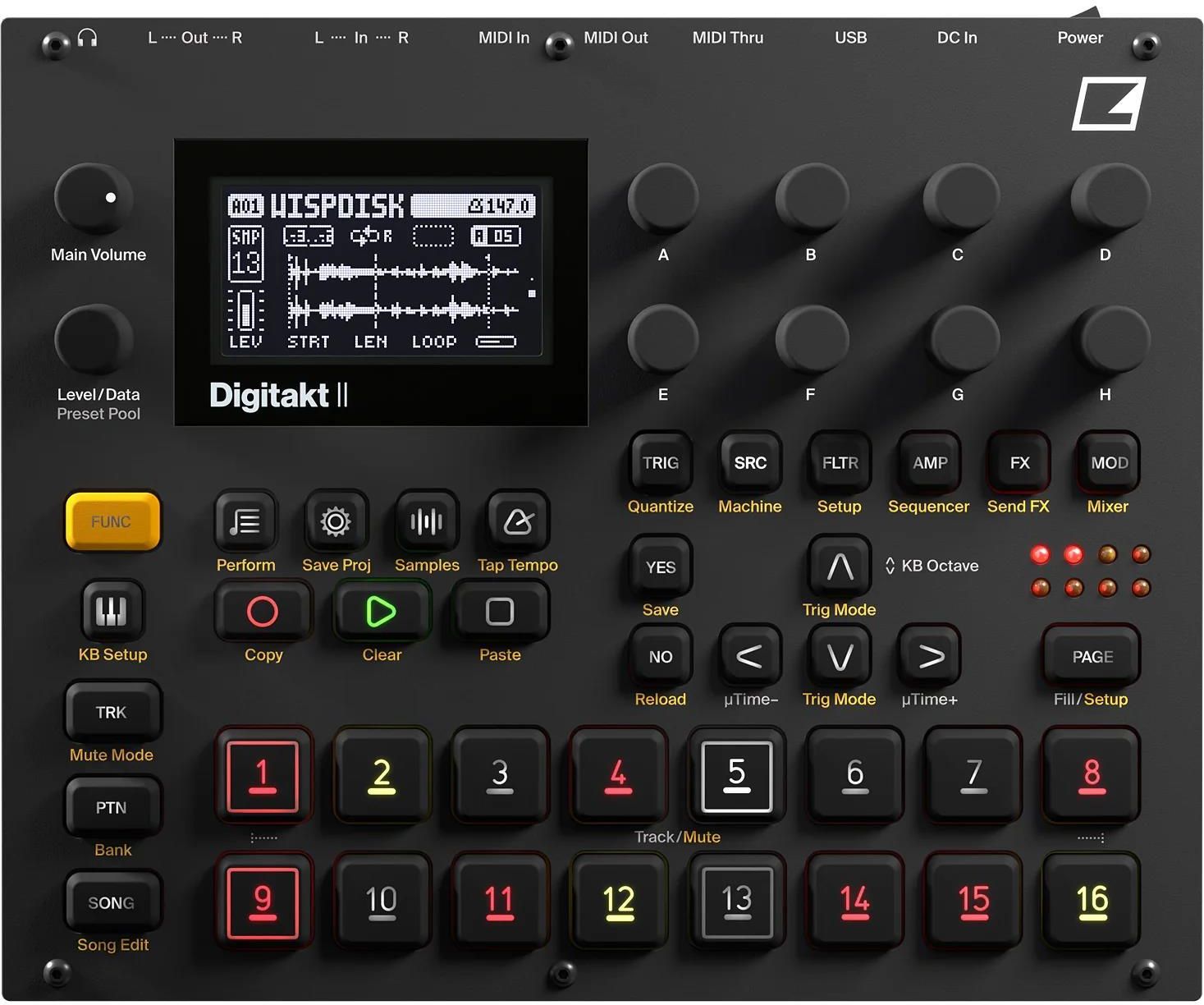 DTM・DAW Elektron Digitakt Elektron Digitone - SKYLARK