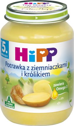 Hipp Potrawka Z Ziemniakami I Królikiem 190G 6 Sztuk