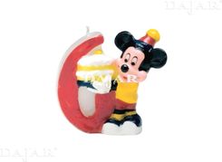 Zdjęcie Dajar Disney Urodzinowa świeczka 6 54323 - Ujazd