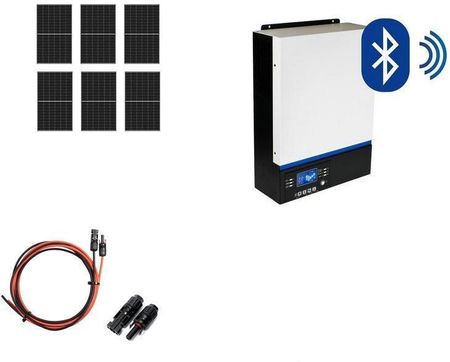 Hybrydowy zestaw solarny off-grid ESB-3kW-24 MPPT 6xPV