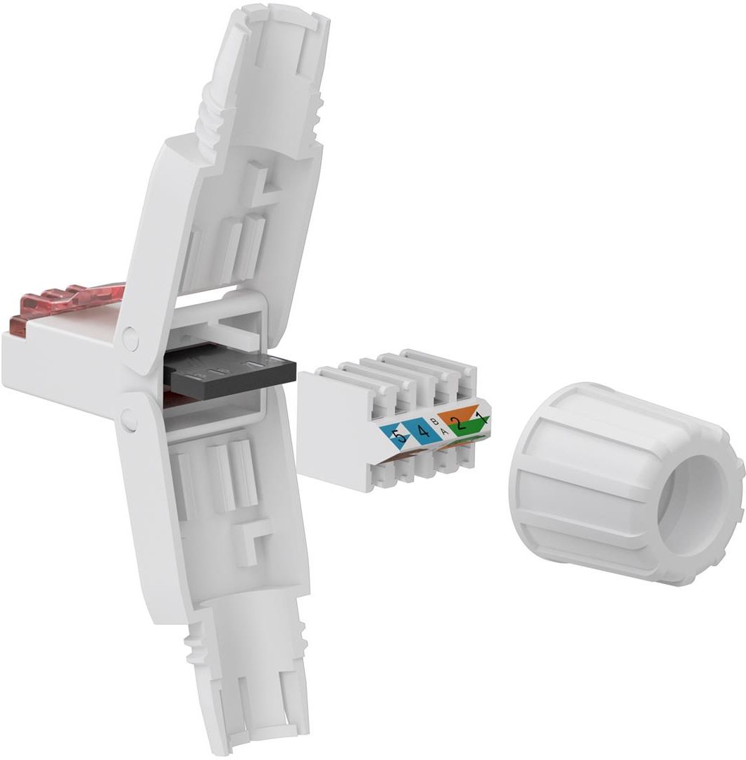 Wtyk Rj 45 WTYK RJ-45 6 UTP MONTAŻ BEZ NARZĘDZI 250MHZ BIAŁA 65942 GOOBAY - Opinie ...