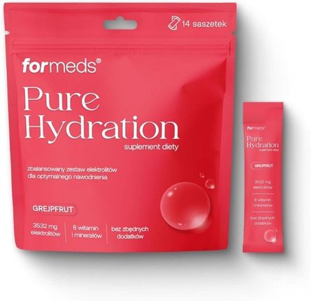 Formeds Pure Hydration Elektrolity Grejpfrut - 14 saszetek