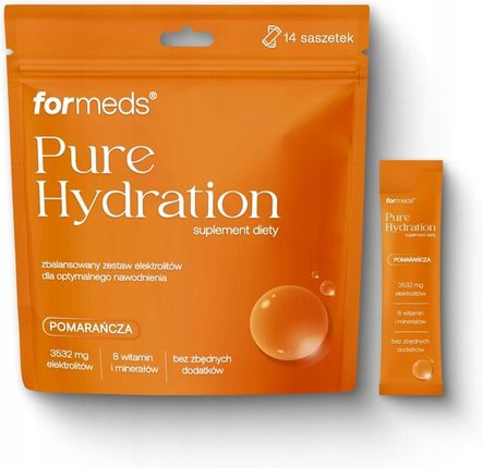 Formeds Pure Hydration Elektrolity Pomarańcza - 14 saszetek