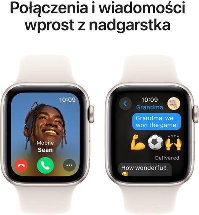 Apple - さえ Apple Watch SE Gen.2 GPS Koperta 44mm Z Aluminium W Kolorze