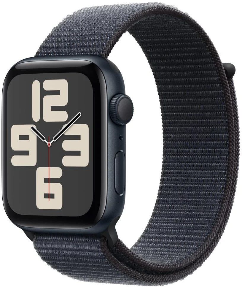 APPLE Watch SE 2 generacji GPS Koperta 40mm z aluminium w kolorze srebrnym  z opaską sportową w kolorze zimowego błękitu (MRE33QPA)