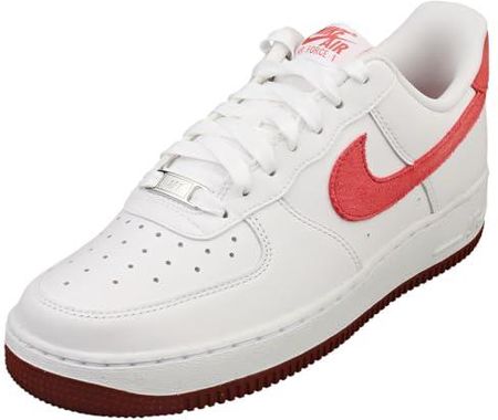 Nike Męskie buty sportowe Air Force 1 '07, White Adobe Team Red Dragon Red, 38 EU