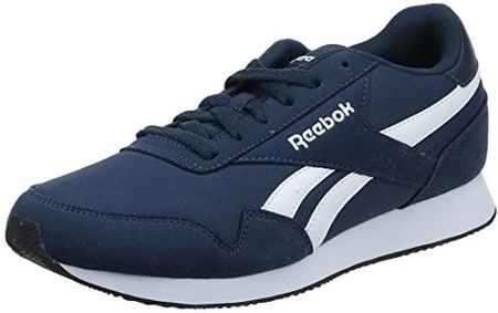 Reebok Męskie buty sportowe Royal Cl Jogger 3, Wielokolorowy Maruni biały czarny, 34 EU