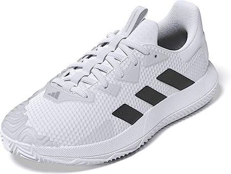 adidas Solematch Control M Clay, Męskie trampki, Ftwr White Core Black Matte Silver, 48 EU