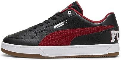 PUMA Unisex Caven 2.0 Retro Club Sneaker, Puma Black Club Red PUMA White, 37 EU