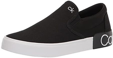 Calvin Klein Męskie buty sportowe Ryor, Czarne płótno 962, 42 EU