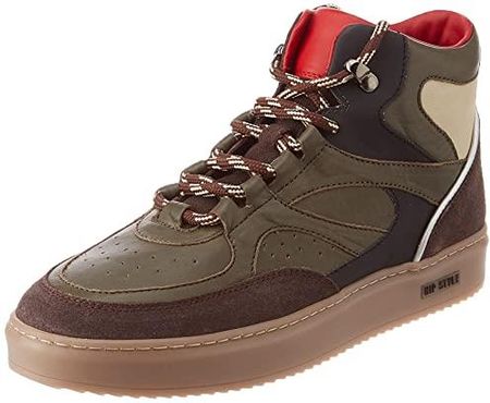 HIP H1361 Sneaker, Dark Brown, 35 EU