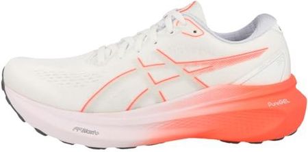 ASICS Męskie buty sportowe Gel-Kayano 30, 42 EU, White Sunrise Red, 42 EU