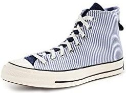 Converse Męskie buty sportowe Chuck 70 Crafted Stripe, niebieski, 38 EU