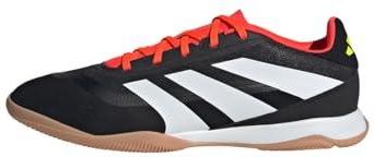 adidas Unisex Predator 24,3 l w trampkach, Core Black/FTWR biały/czerwony (Solar Red), rozmiar 43, Rdzeń czarny Ftwr biały słoneczny czerwony, 48 2/3