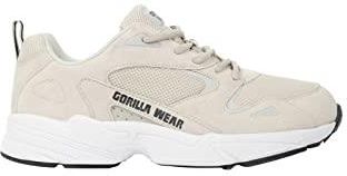 Gorilla Wear - Newport Sneakersy – beżowe – buty treningowe, buty sportowe, do uprawiania sportu, na co dzień, wielofunkcyjne, wygodne, z logo, maksym