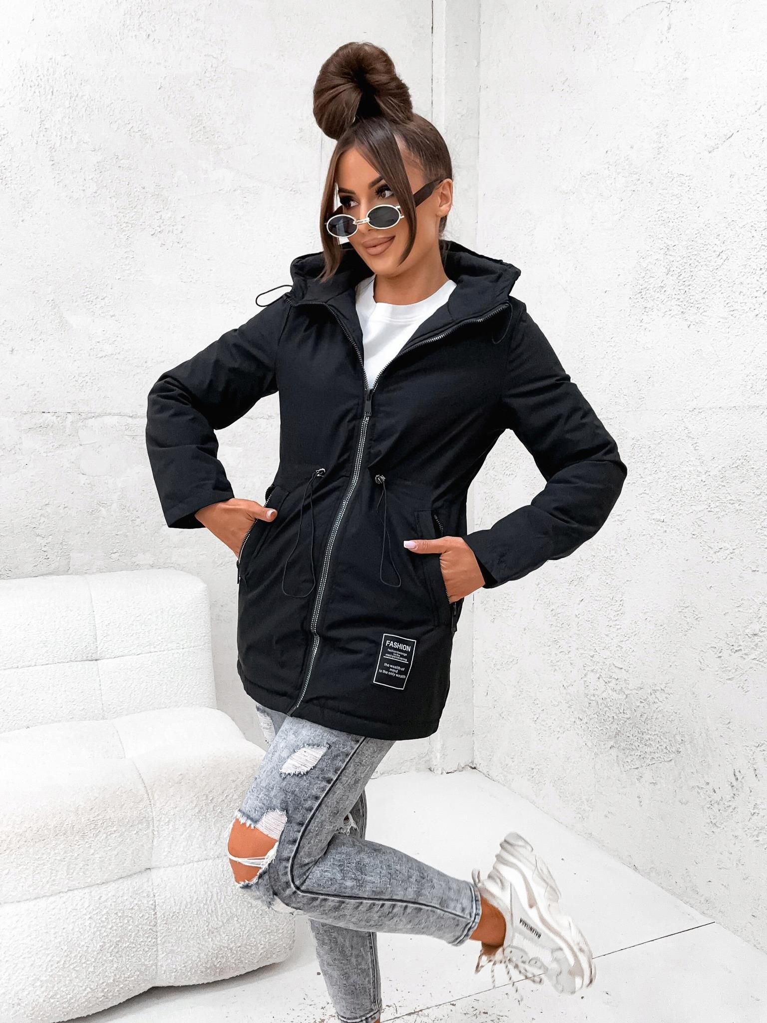 Jesienna przejsciowa kurtka damska Parka 8333C roz XL - Ceny