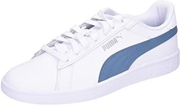 PUMA Smash 3.0 L męskie sneakersy, Puma Biały Deep Dive PUMA Silver, 37 EU