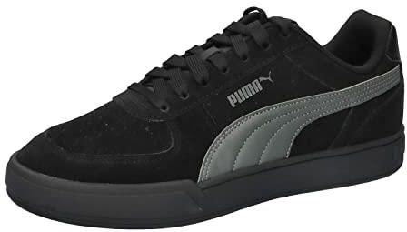 PUMA Męskie buty typu sneaker Caven zamszowe, Puma Czarny Cień Szary, 38 EU