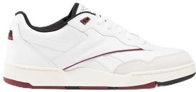 Reebok Unisex BB 4000 II Sneaker, FTWRWHITE/czarny/CLBURGUNDY, 39 EU, Ftwrwhite Black Clburgundy, 40 EU