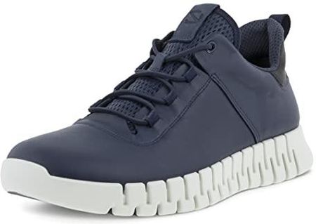 Ecco Mężczyźni Metaflex M Sneakersy, Niebieski/Biały, 41 EU