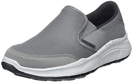 Skechers Męskie buty sportowe 232515 Char, Wykończenie z siatki węglowej Duraleather, 45.5 EU