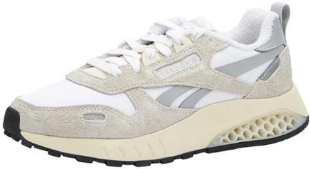 Reebok Klasyczne skórzane buty sportowe unisex z heksalitu, FTWR Biały Czysty Szary 3 Alabaster, 36.5 EU