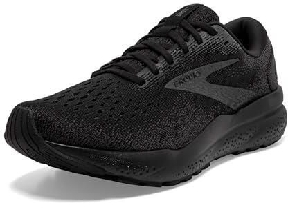 Brooks Męskie buty sportowe Ghost 16 4E, 43 EU, Black Ebony, 43 EU