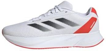 adidas Męskie buty sportowe Duramo SL, Cloud White Core Black Bright Red, 36 2/3 EU