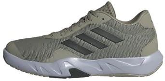 adidas Mężczyźni Amplimove Trainer Gym Shoe, Silver Pebble/Core Black/Dash Grey, 44 2/3 EU