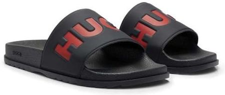 HUGO Męskie buty sportowe Match_it rblg_n Slide, Black8, 42 EU