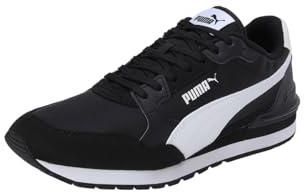 PUMA Unisex St Runner V4 Nl Sneaker, Czarna puma, biała puma, 42.5 EU