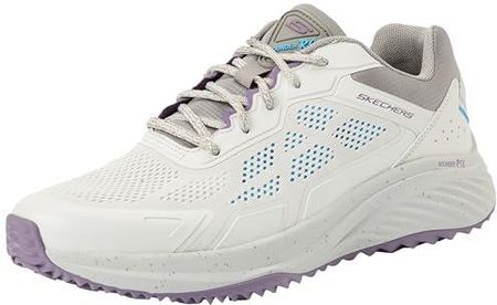 Skechers Męskie buty sportowe Bounder RSE, szare Duraleather/Mesh/Multi Trim, 7 UK, Szary Duraleather Mesh Multi Trim, 41 EU