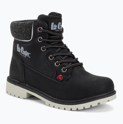 Lee Cooper Trzewiki chłopięce LCJ-22-01-1491K Czarne